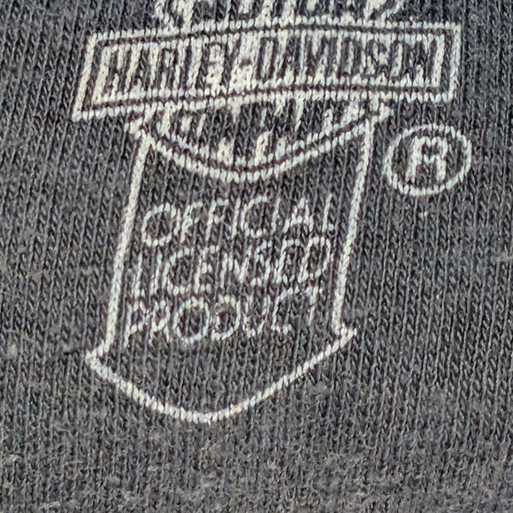 Harley-Davidson Rare Black Tee with Vintage Graphic - Picture 2 of 11